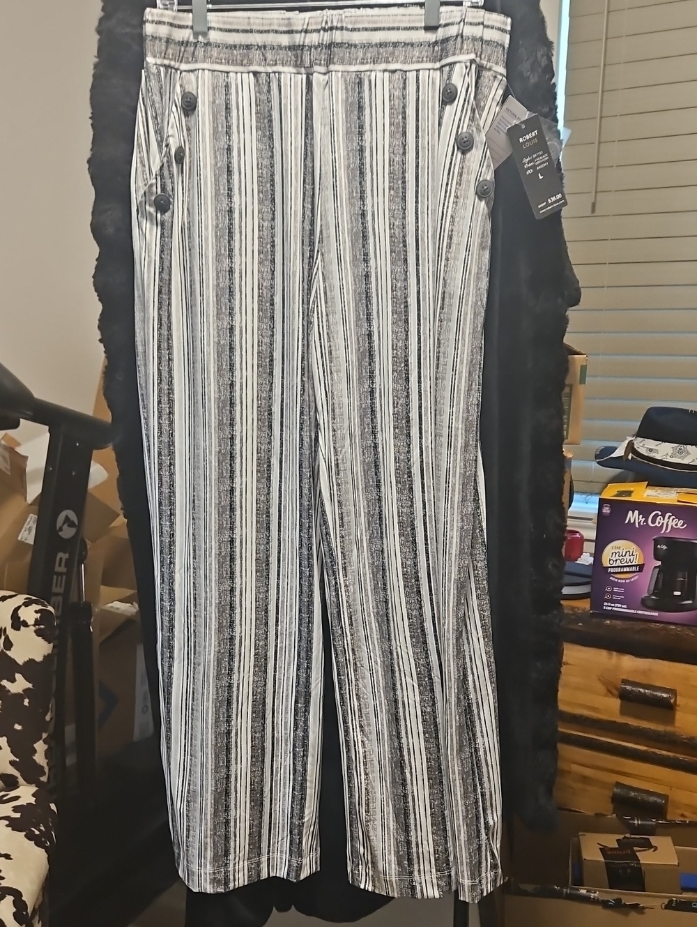 Women's Striped Trousers